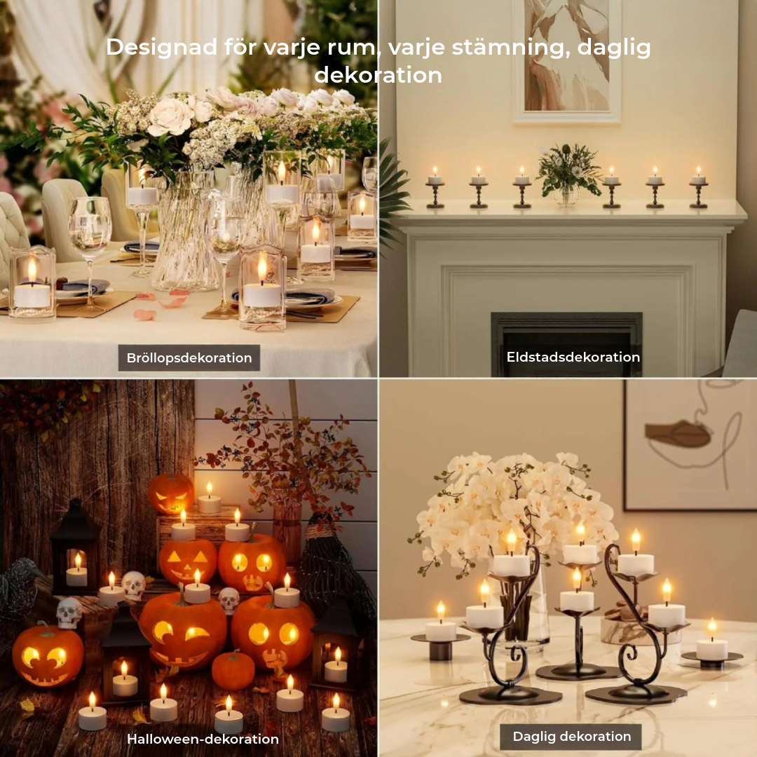 Uppladdningsbara LED-ljus