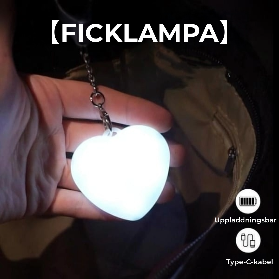 Lysande hänge med beröringssensor