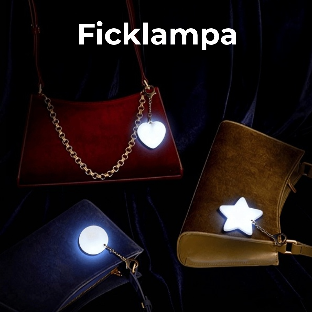 Lysande hänge med beröringssensor