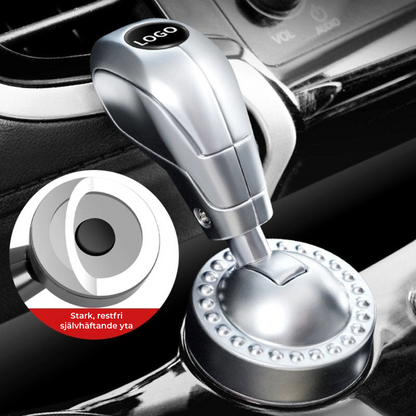 Starthandtag med billogotyp