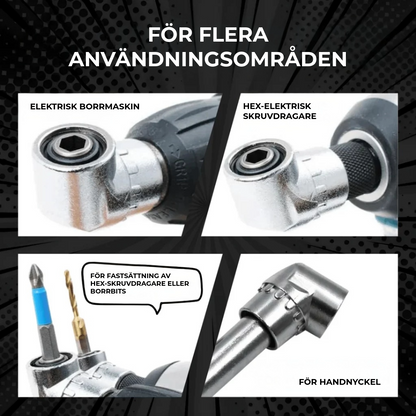 Set med 2 vinkelborrar