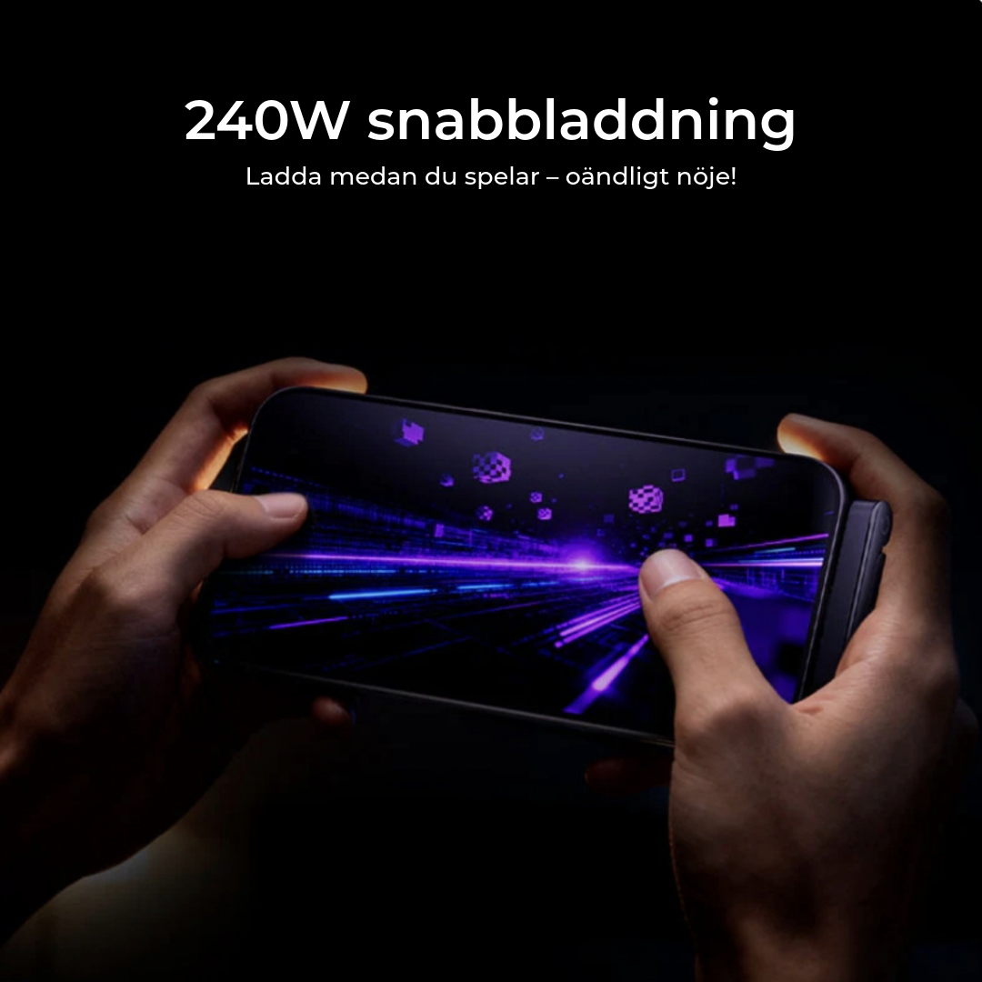 2-i-1 Laddkabel med Stativ