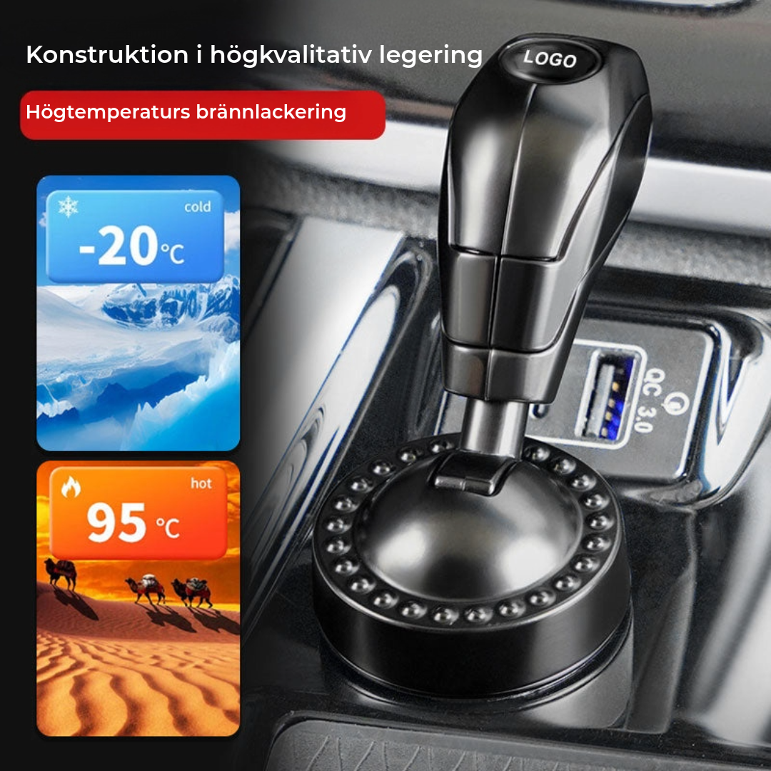 Starthandtag med billogotyp