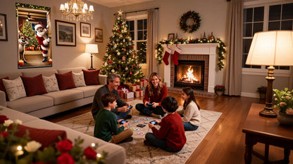 Tomte dörrkarm-banner