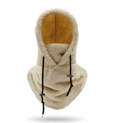 Sherpa hoodie huva