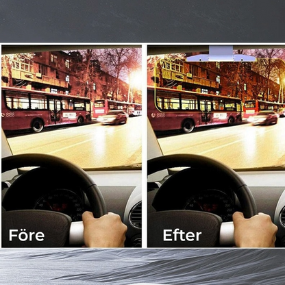 Antireflex solskydd för bil, för dag och natt