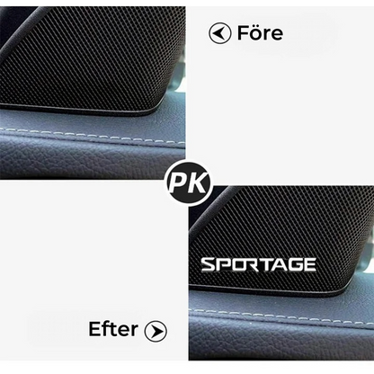 3D bildekaler med logotyp