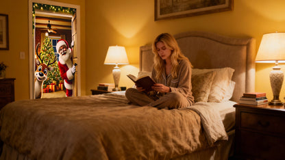 Tomte dörrkarm-banner