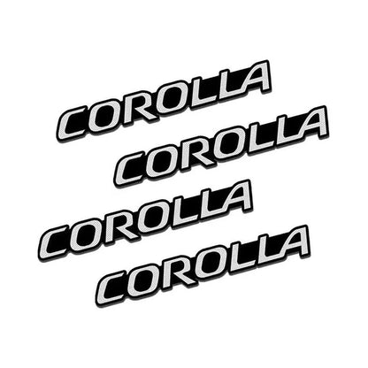 3D bildekaler med logotyp